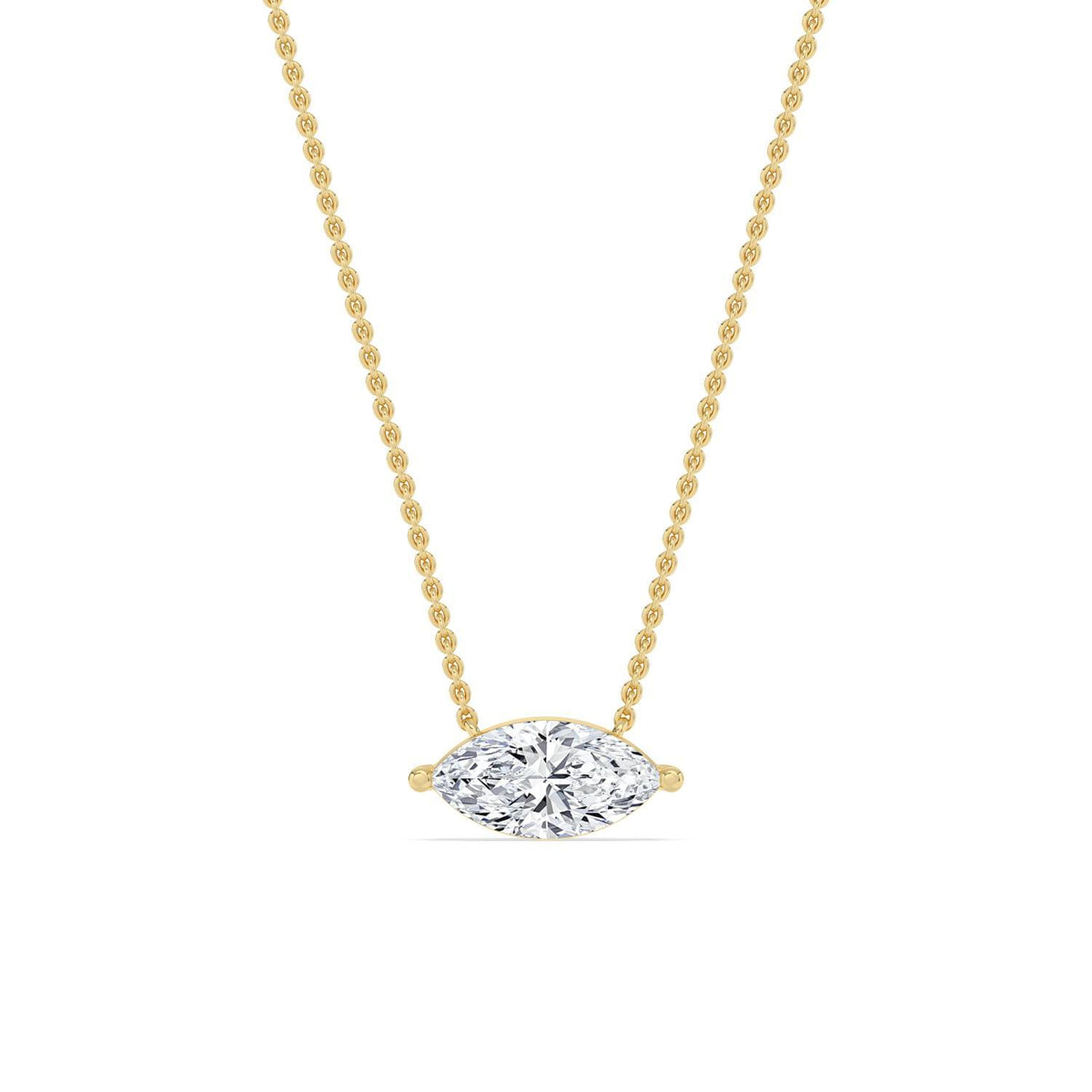 Dahlia Belle lab grown diamond pendant