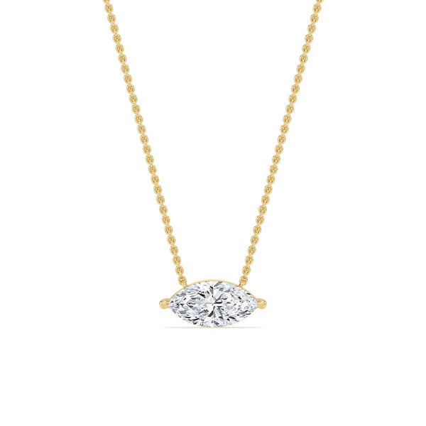 Dahlia Belle - Solitaire Lab Grown Diamond Pendant