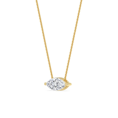 Dahlia Belle lab grown diamond pendant