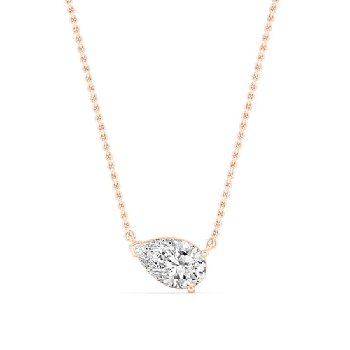 Dahlia Dawn lab grown diamond pendant