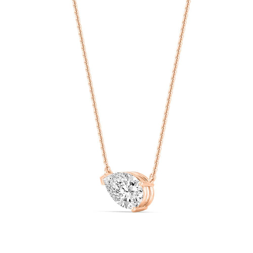 Dahlia Dawn lab grown diamond pendant
