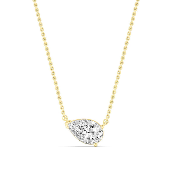 Dahlia Dawn - Solitaire Lab Grown Diamond Pendant