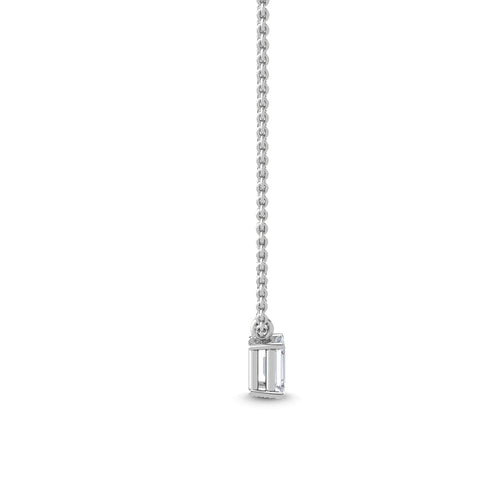 Dahlia Lune lab grown diamond pendant