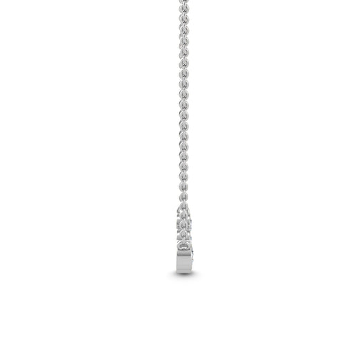 Elodie Bloom lab grown diamond pendant