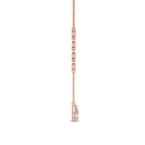 Elodie Dawn lab grown diamond pendant