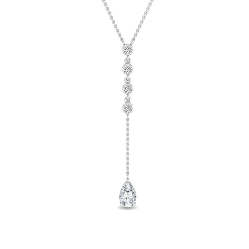 Elodie Dawn lab grown diamond pendant