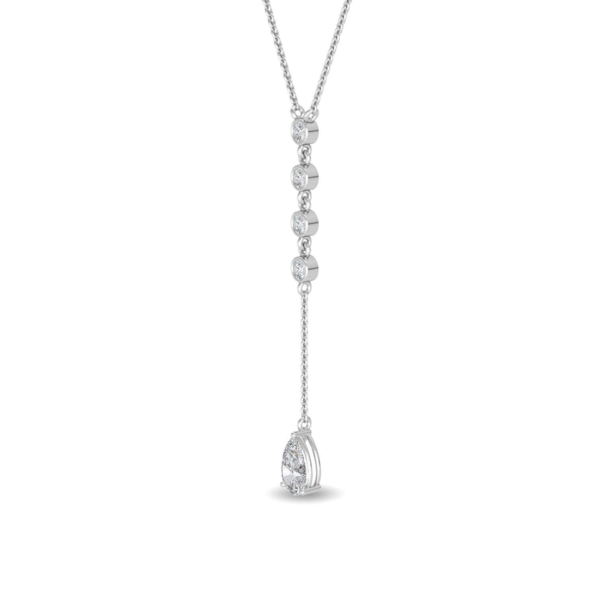 Elodie Dawn lab grown diamond pendant