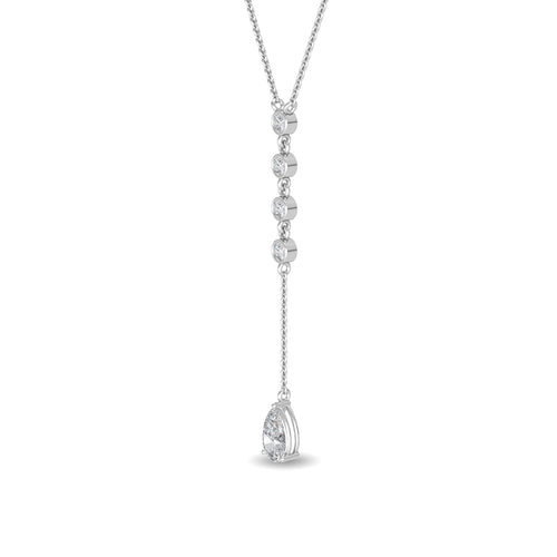 Elodie Dawn lab grown diamond pendant