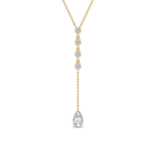 Elodie Dawn lab grown diamond pendant