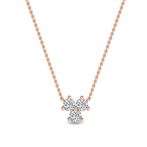 Elodie Joy lab grown diamond pendant