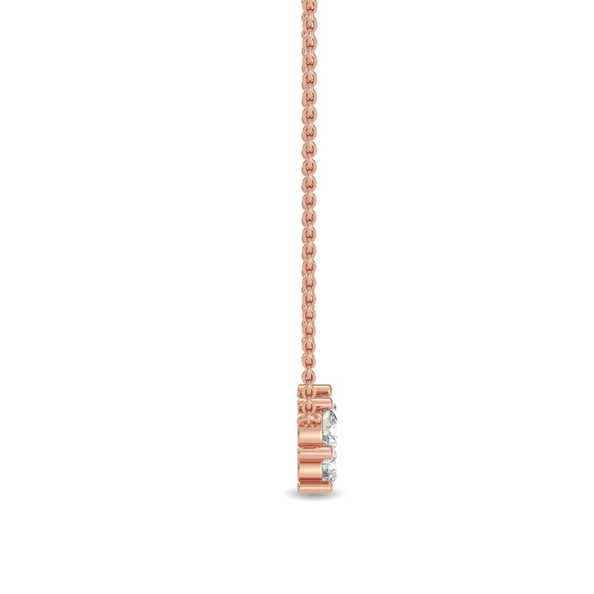 Elodie Joy lab grown diamond pendant