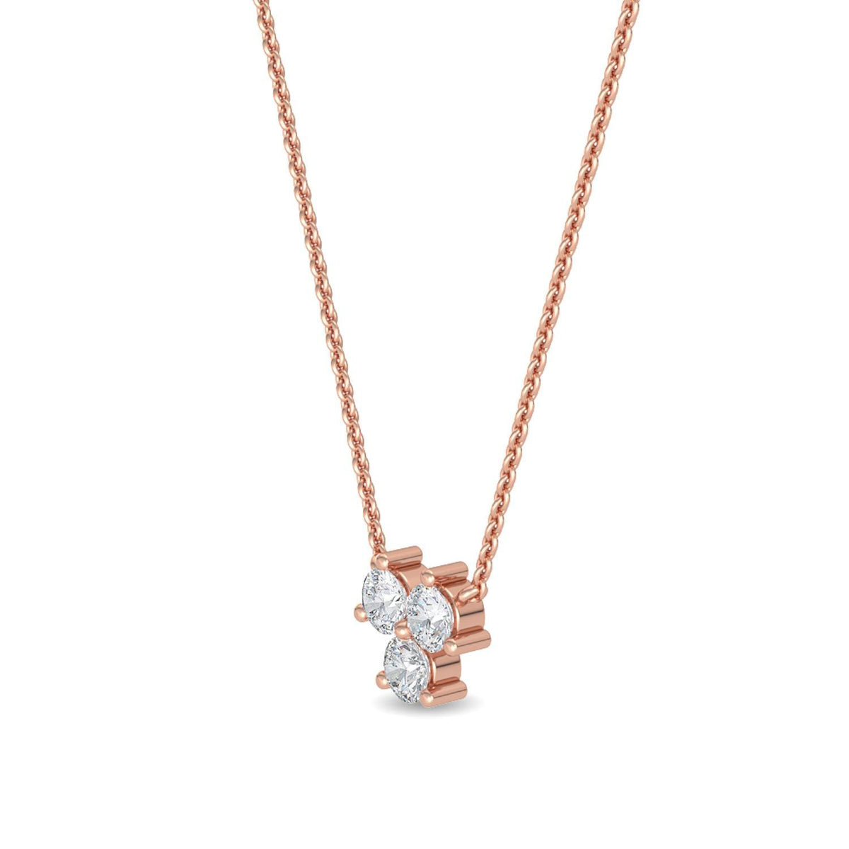 Elodie Joy lab grown diamond pendant