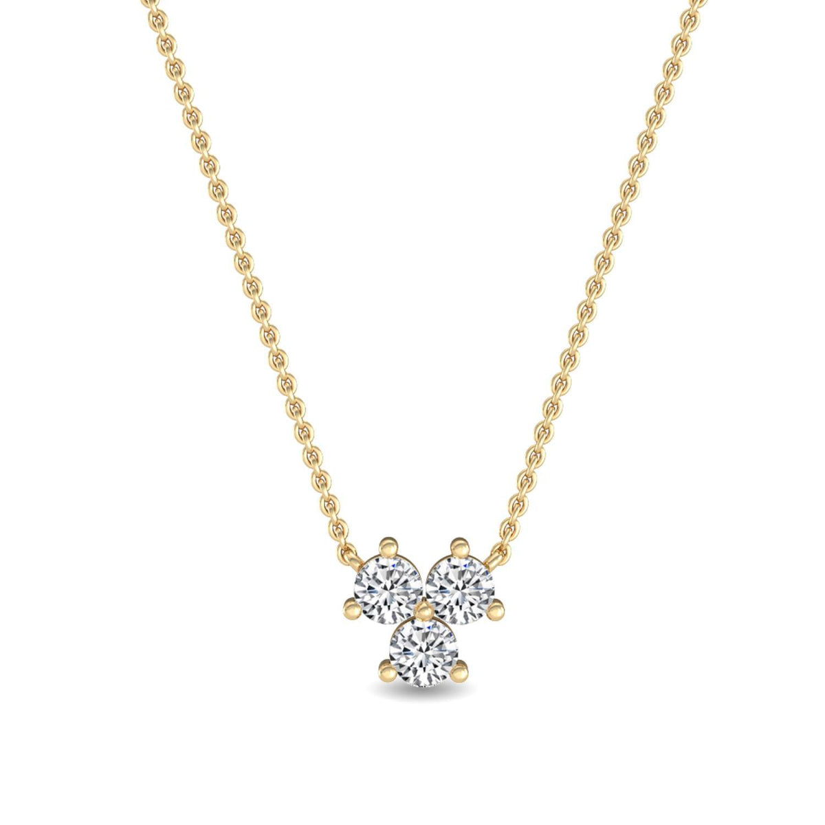 Elodie Joy lab grown diamond pendant