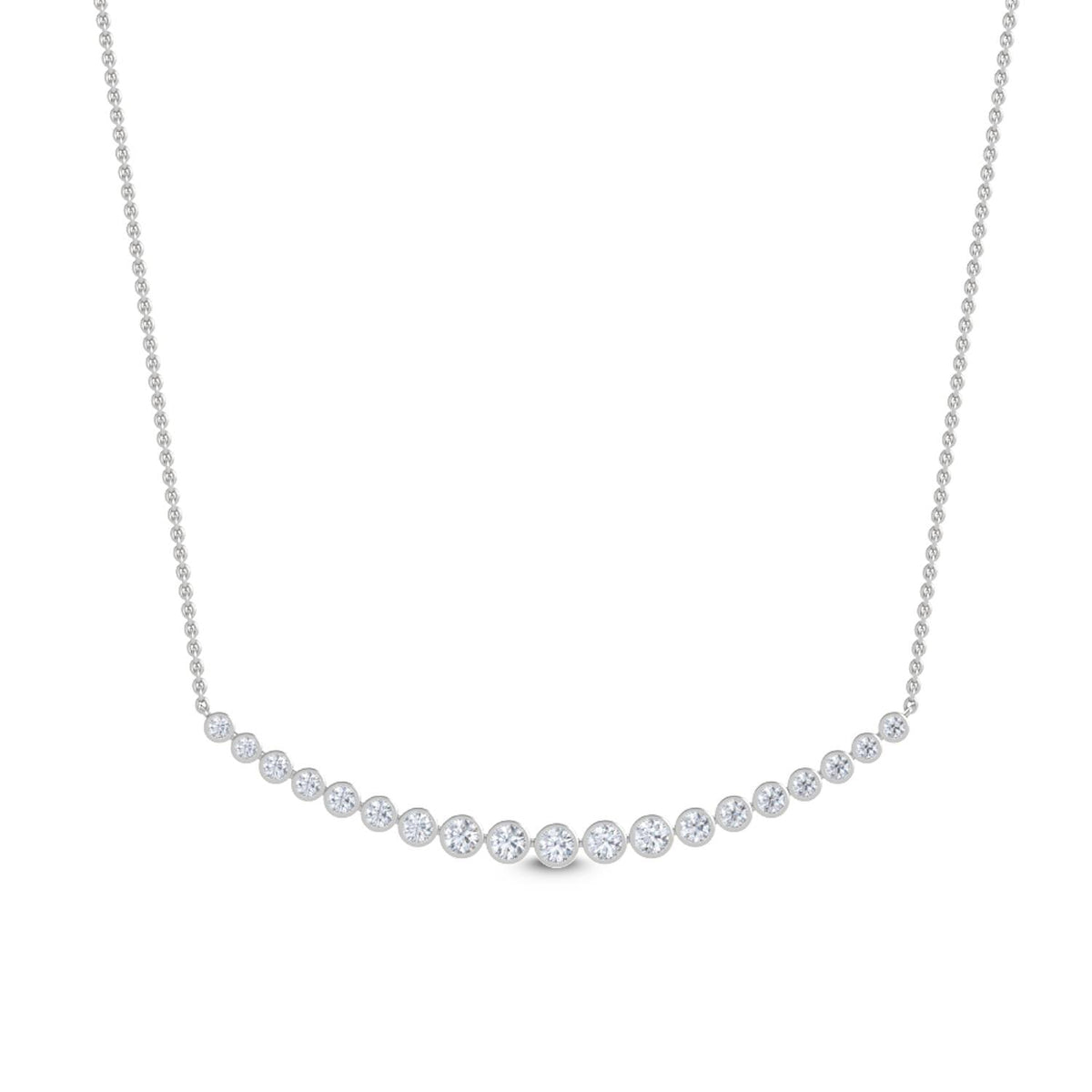 Elodie Lune lab grown diamond pendant