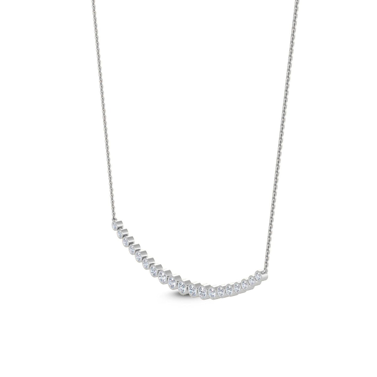 Elodie Lune lab grown diamond pendant