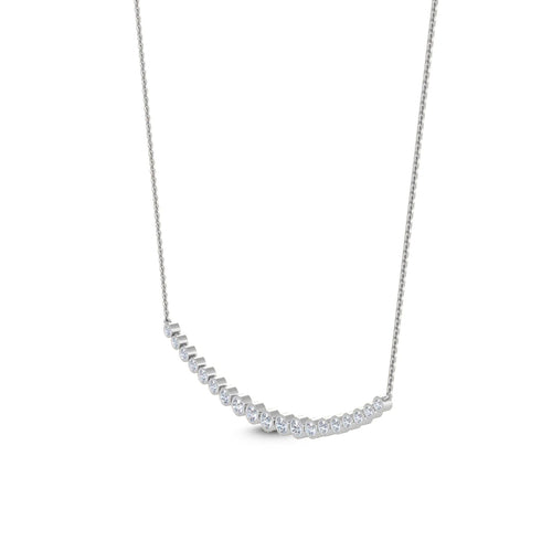 Elodie Lune lab grown diamond pendant