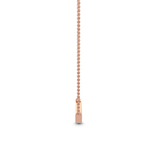 Elodie Rose lab grown diamond pendant