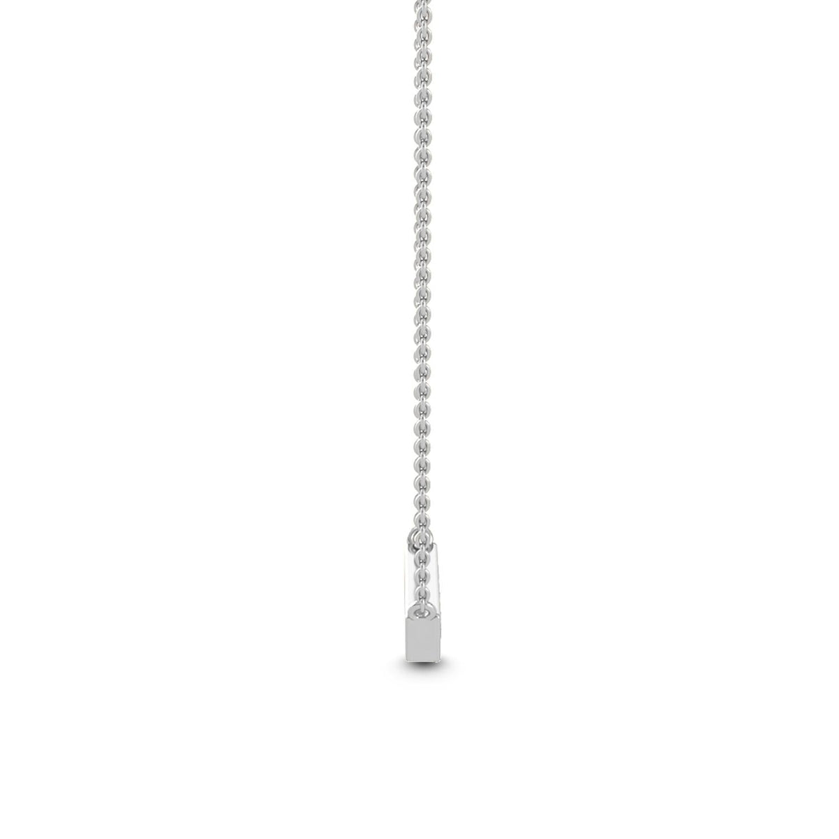 Elodie Rose lab grown diamond pendant