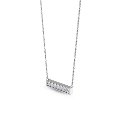 Elodie Rose lab grown diamond pendant