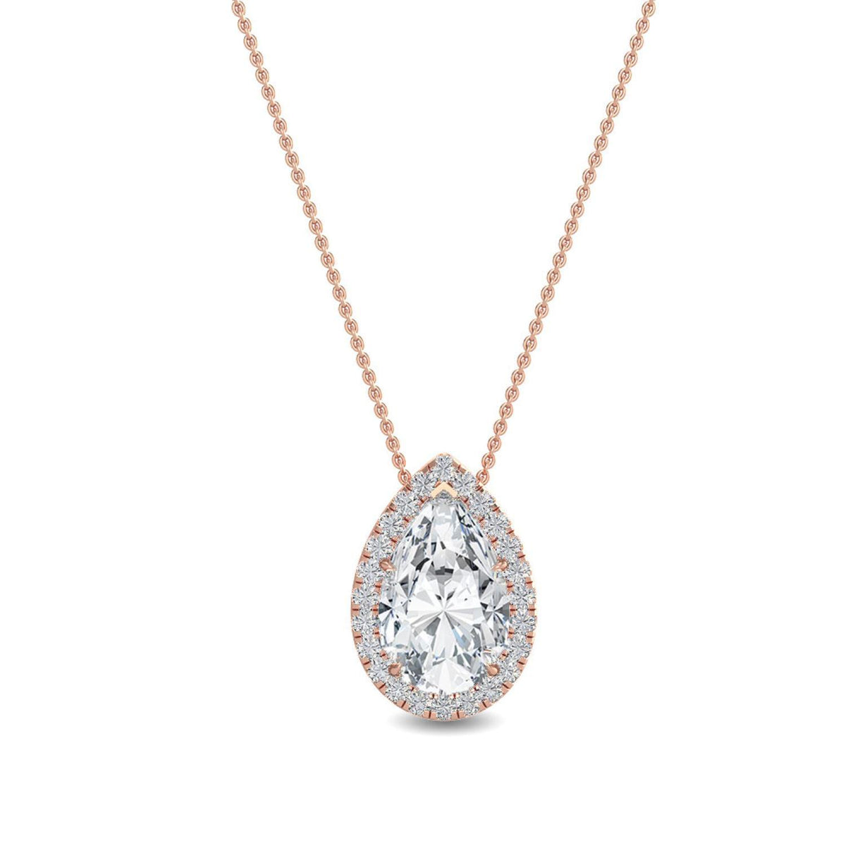 Elodie Vale lab grown diamond pendant