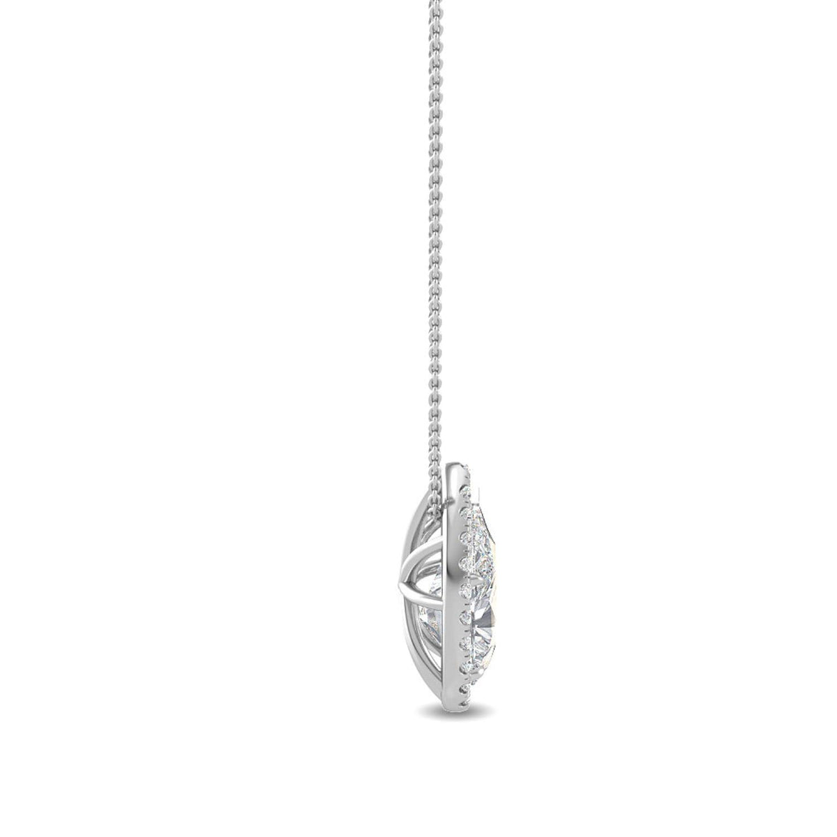 Elodie Vale lab grown diamond pendant