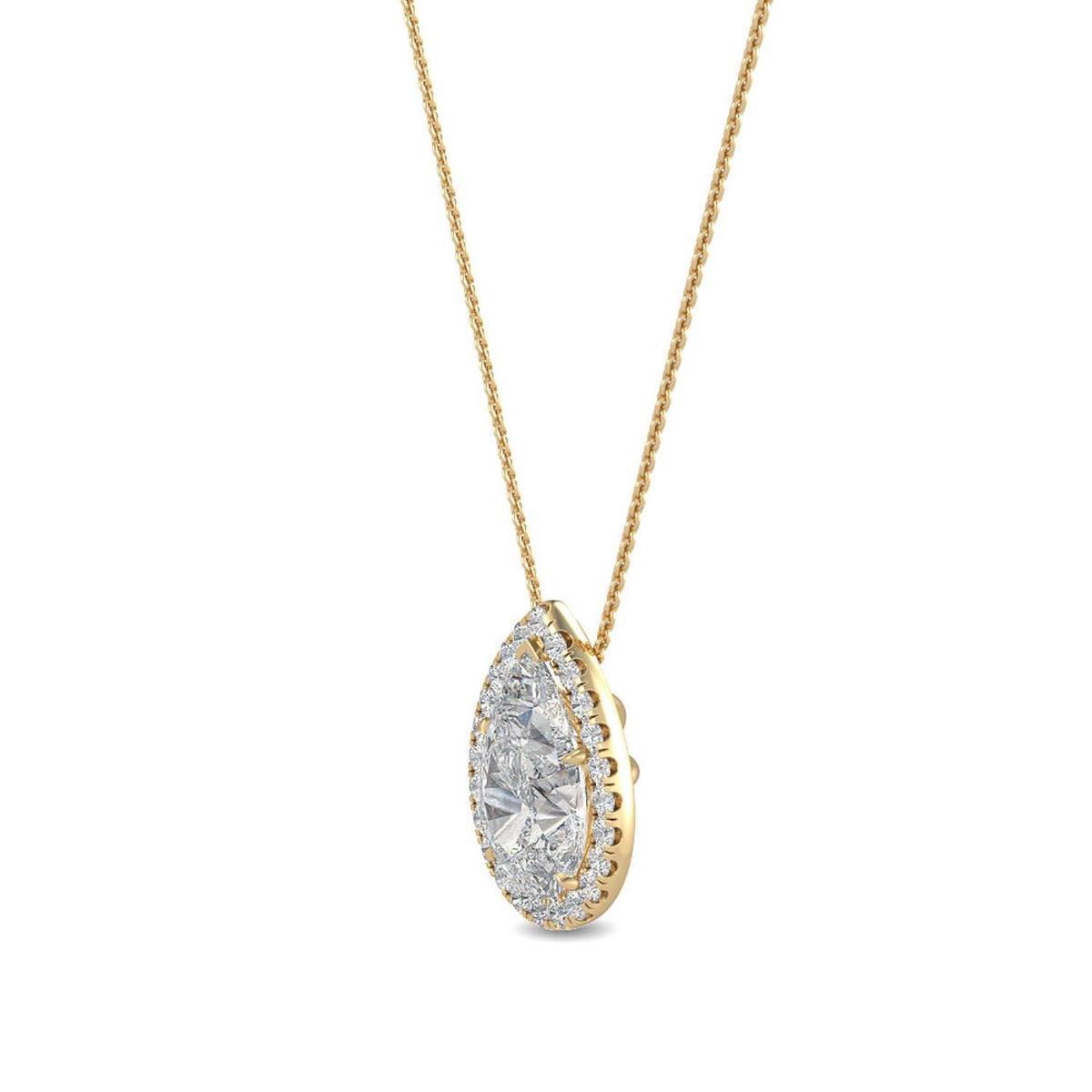 Elodie Vale lab grown diamond pendant