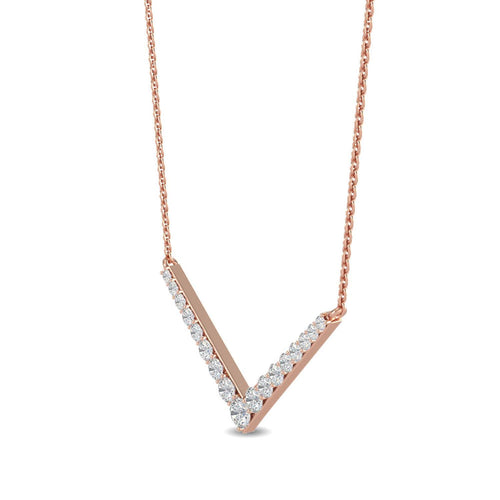 Evelina Pearl lab grown diamond pendant