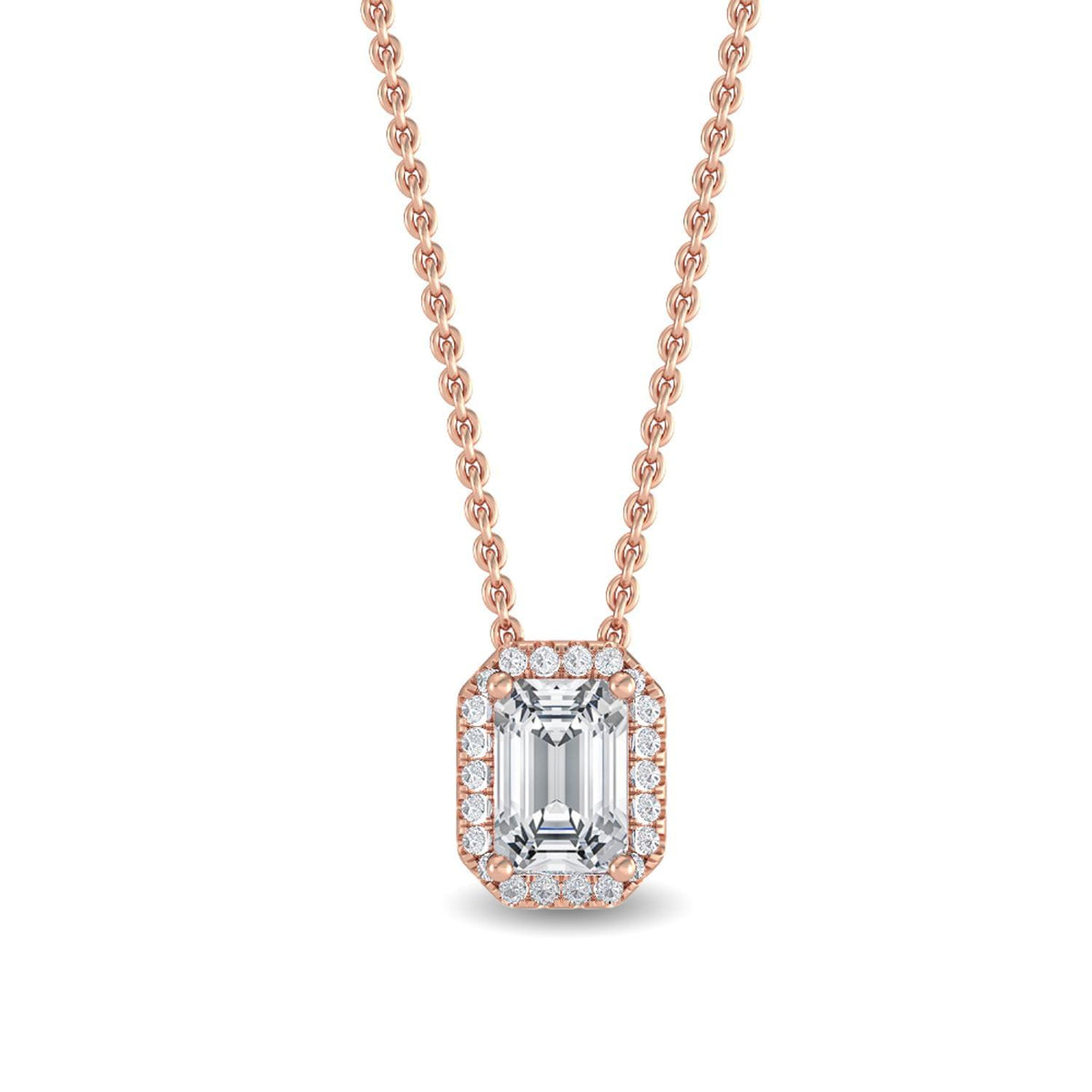 Floriane Belle lab grown diamond pendant