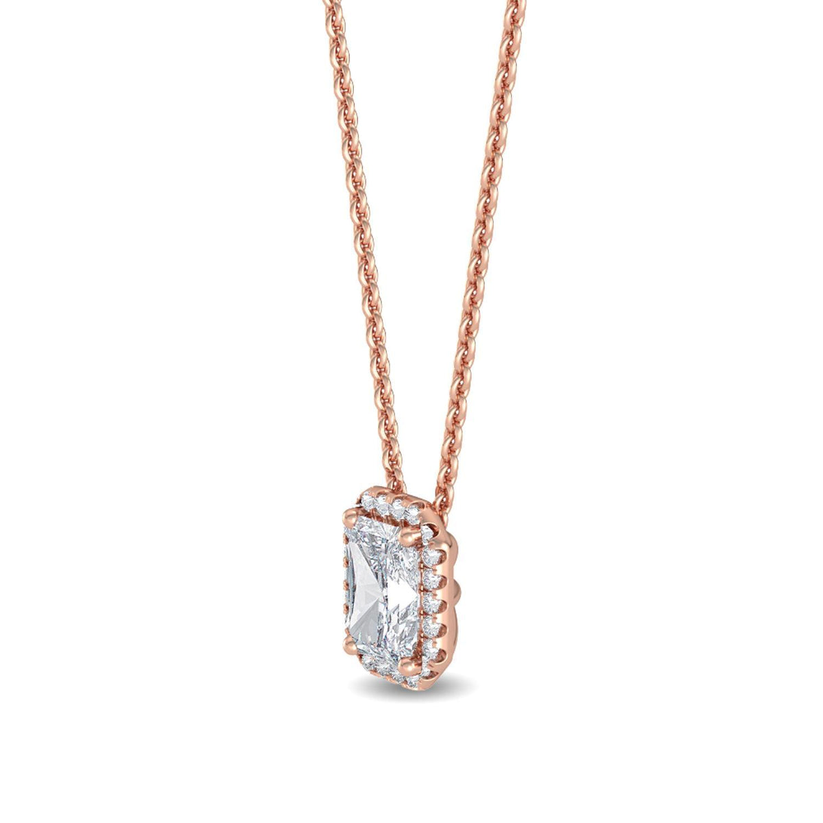 Floriane Belle lab grown diamond pendant