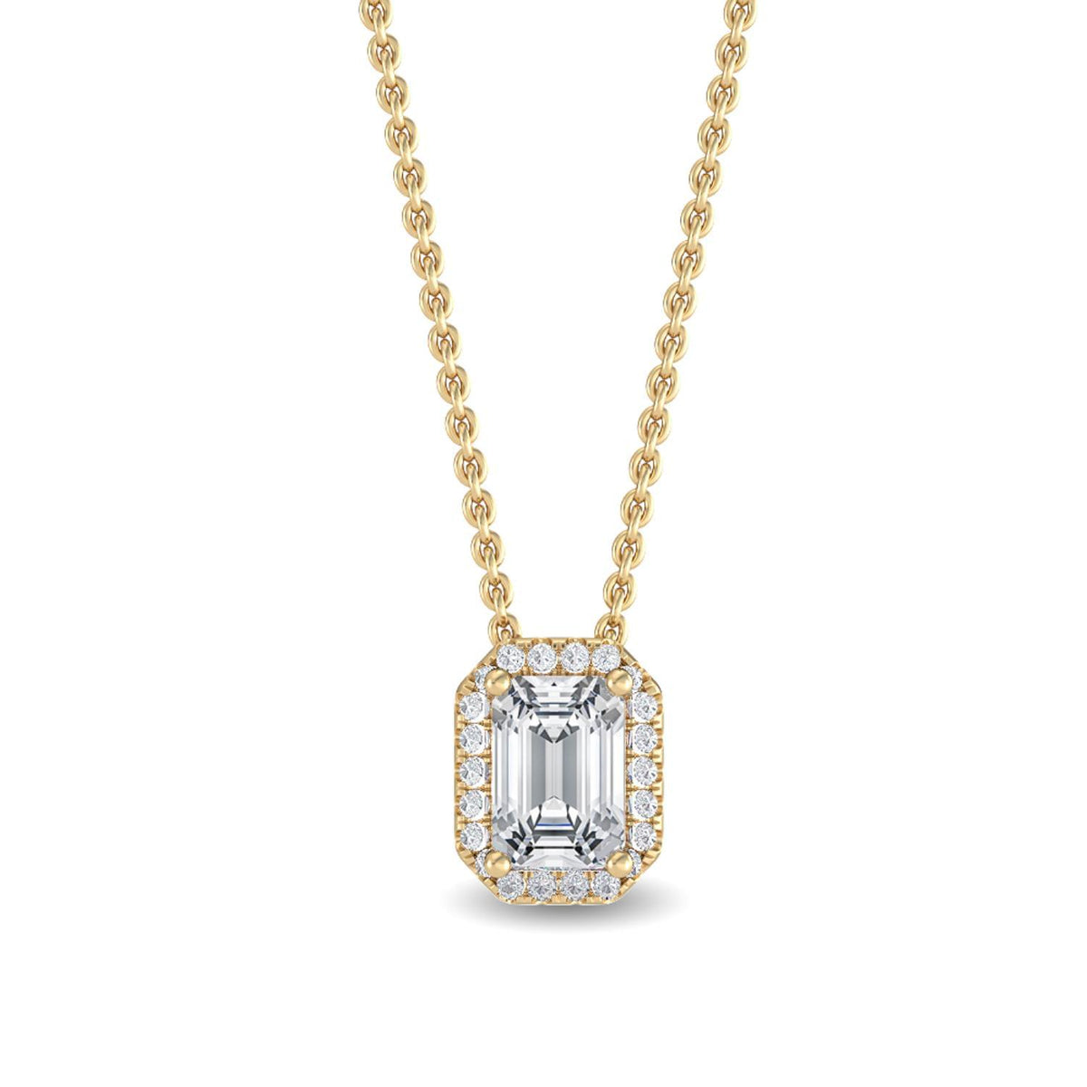 Floriane Belle lab grown diamond pendant