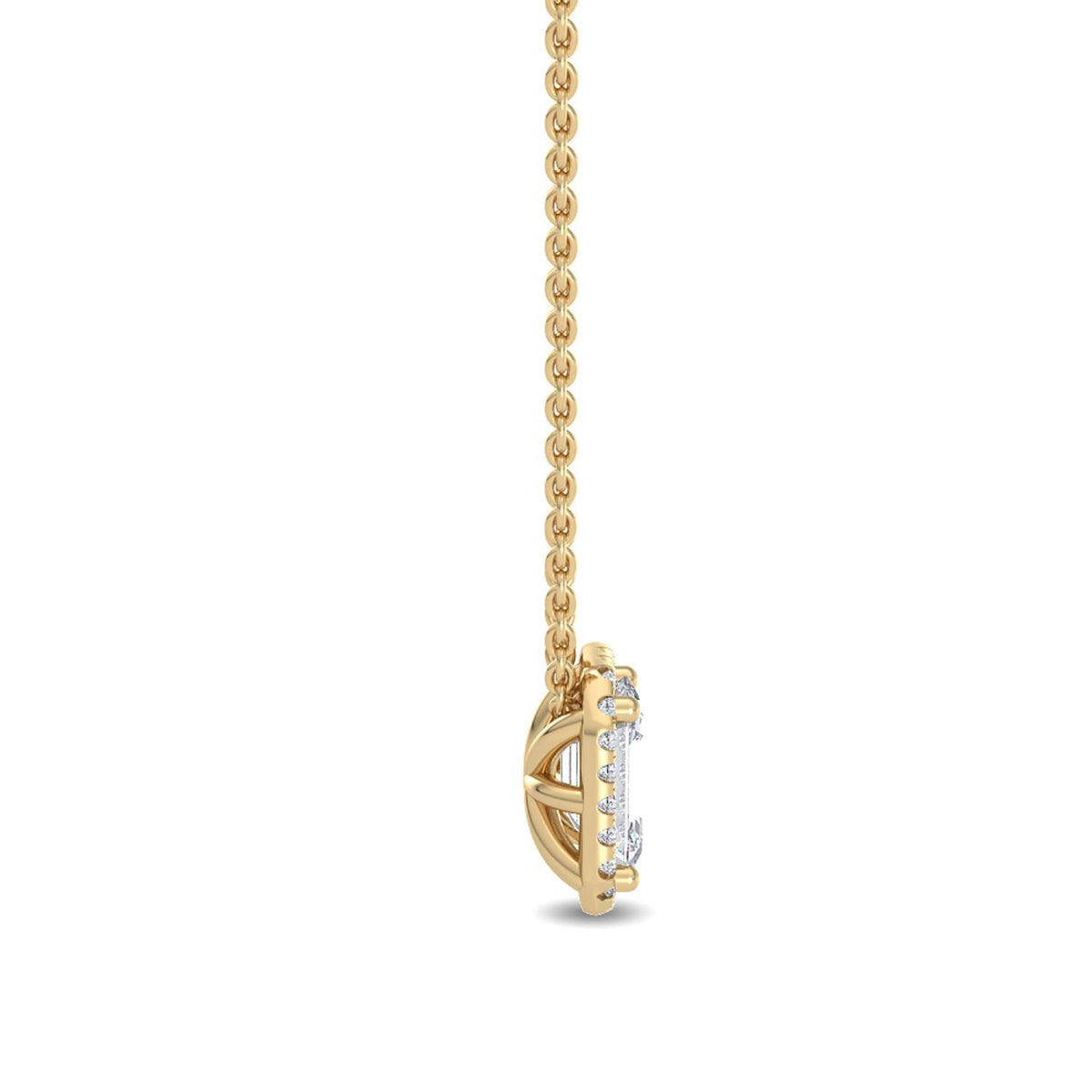 Floriane Belle lab grown diamond pendant