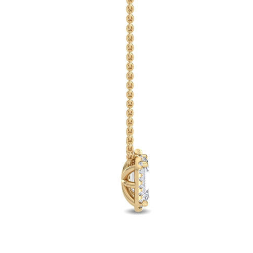 Floriane Belle lab grown diamond pendant
