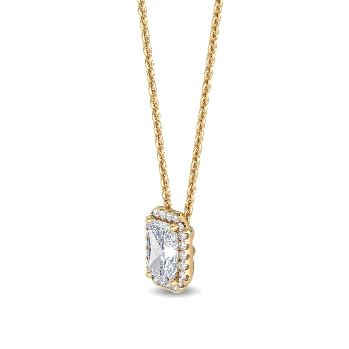 Floriane Belle lab grown diamond pendant