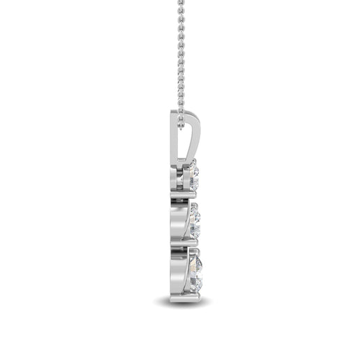 Floriane Bloom lab grown diamond pendant