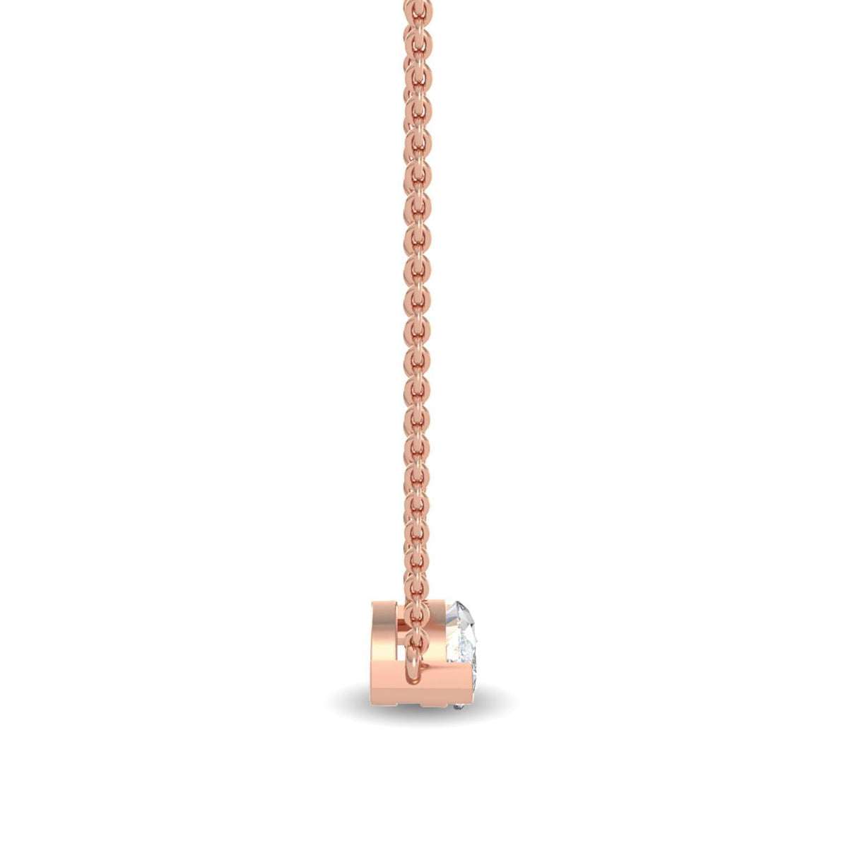 Floriane Dawn lab grown diamond pendant