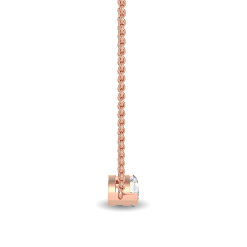 Floriane Dawn lab grown diamond pendant