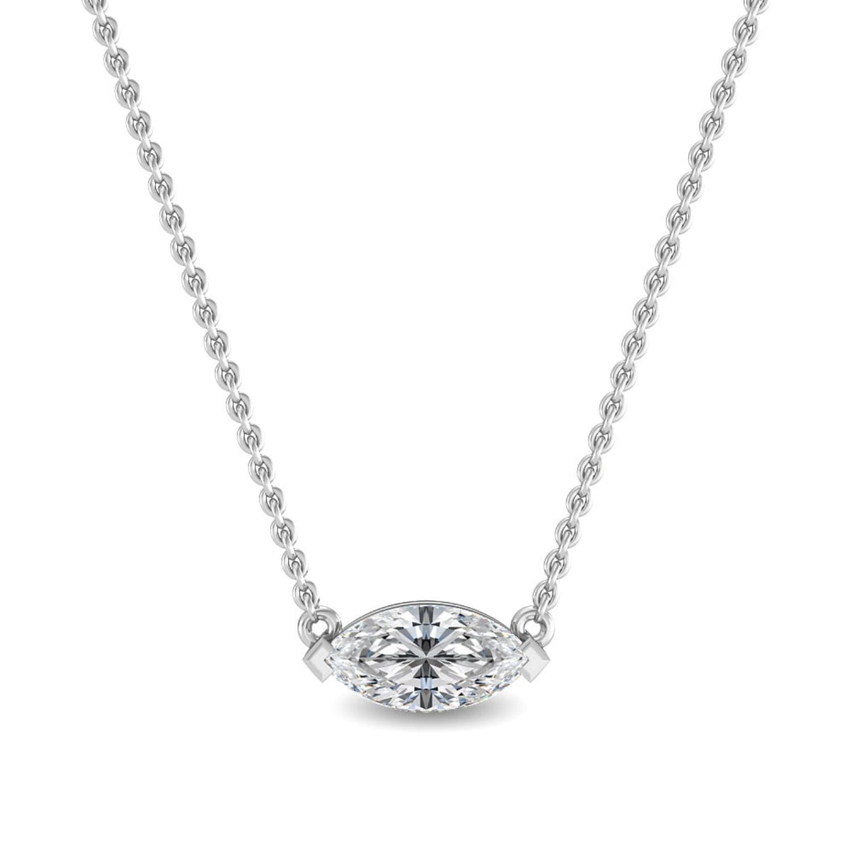 Floriane Dawn lab grown diamond pendant