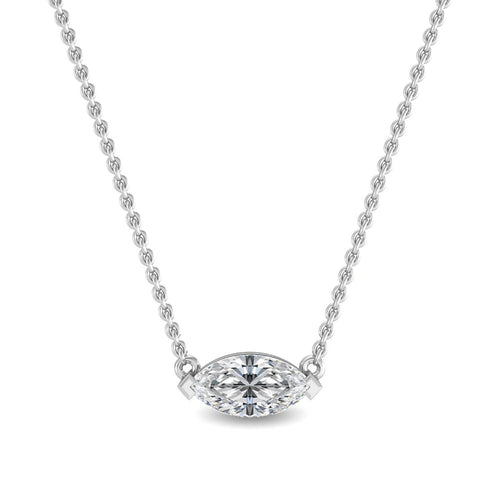 Floriane Dawn lab grown diamond pendant