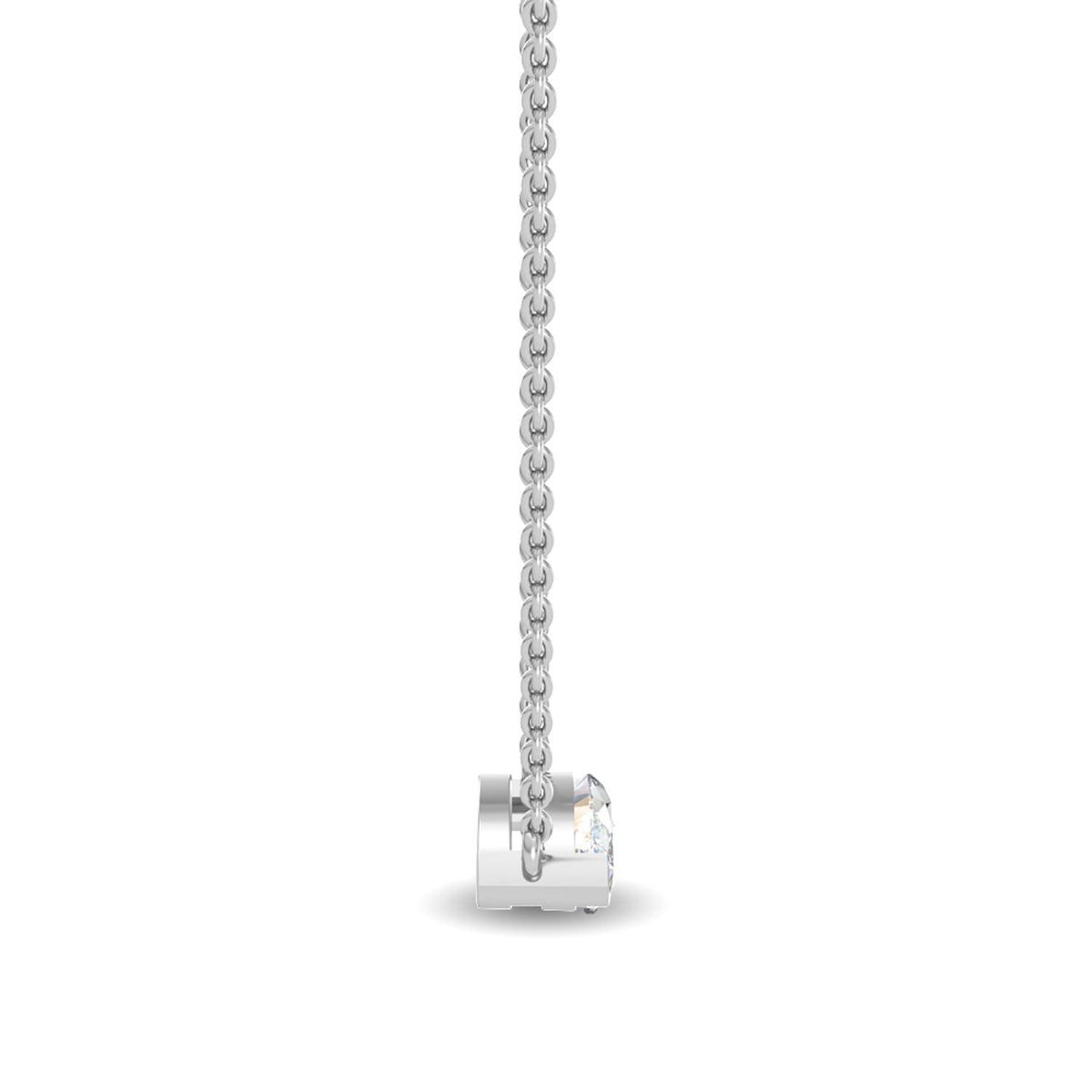 Floriane Dawn lab grown diamond pendant