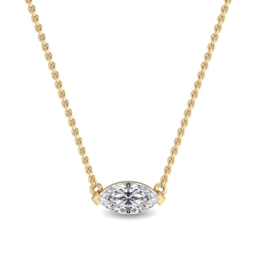Floriane Dawn lab grown diamond pendant