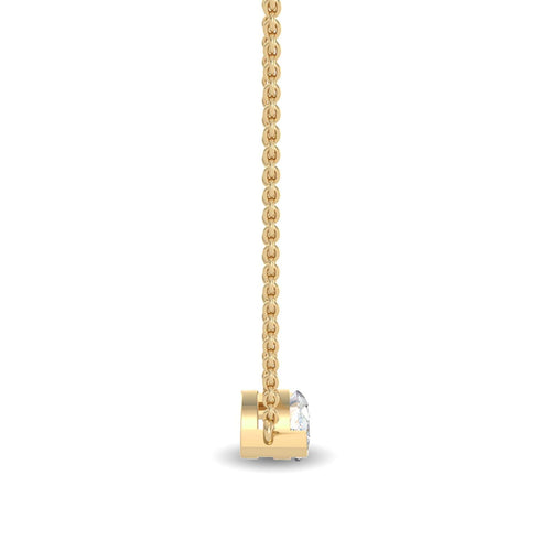 Floriane Dawn lab grown diamond pendant