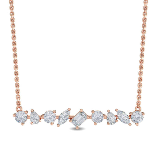 Floriane Joy lab grown diamond pendant