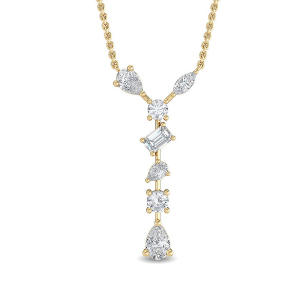 Floriane Lune - Lab Grown Diamond Pendant