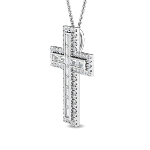 Floriane Rose lab grown diamond pendant