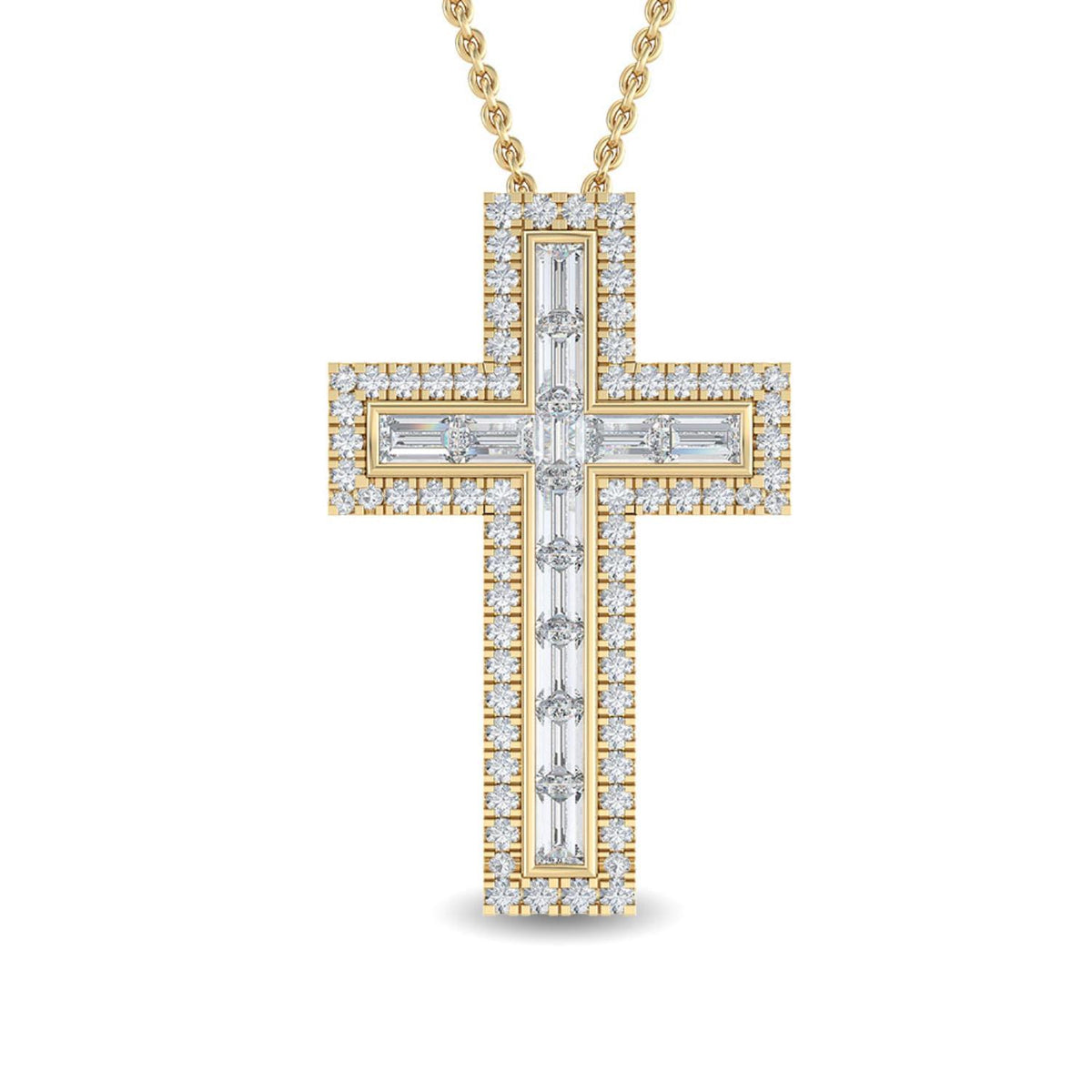Floriane Rose lab grown diamond pendant