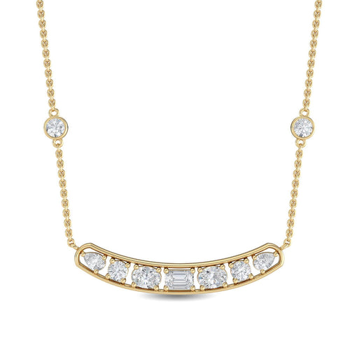 Genevieve Belle lab grown diamond pendant