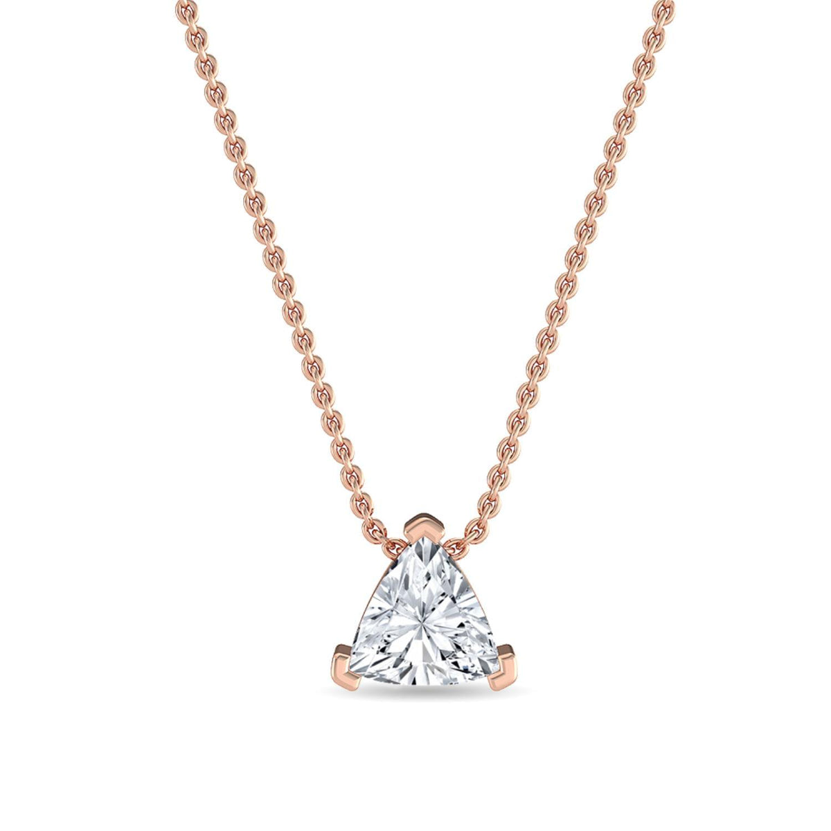 Genevieve Bloom lab grown diamond pendant