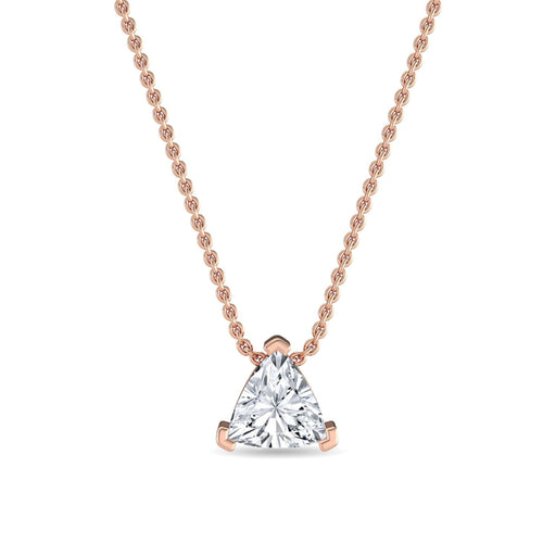Genevieve Bloom lab grown diamond pendant