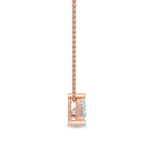 Genevieve Bloom lab grown diamond pendant