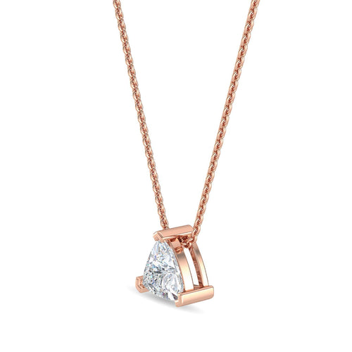 Genevieve Bloom lab grown diamond pendant